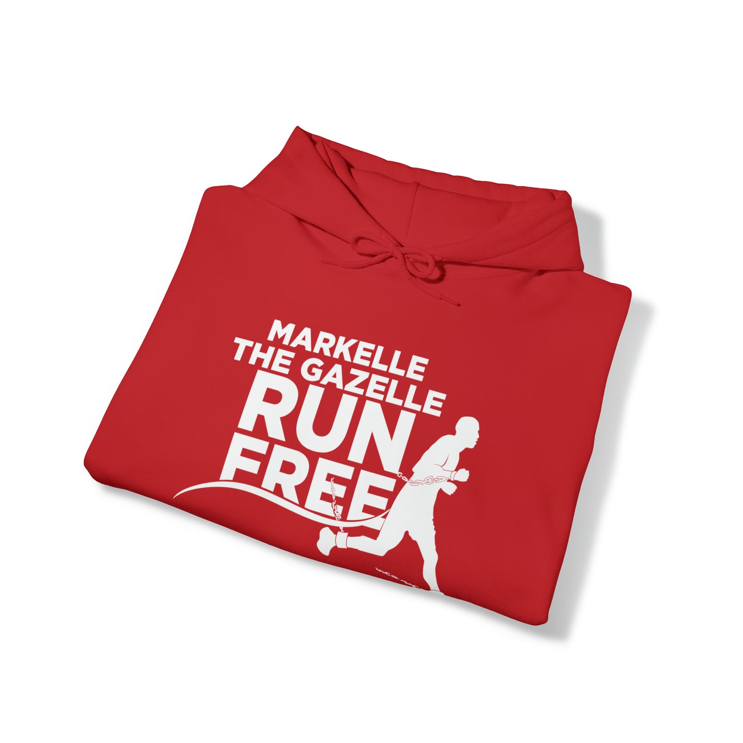 Markelle the Gazelle RUN FREE Hooded Sweatshirt - More at MarkeleTheGazelle.com