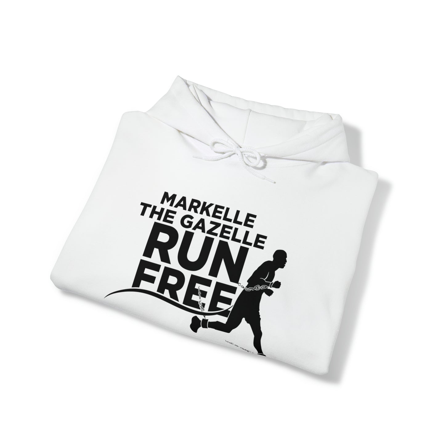 Markelle the Gazelle RUN FREE Hooded Sweatshirt - More at MarkeleTheGazelle.com